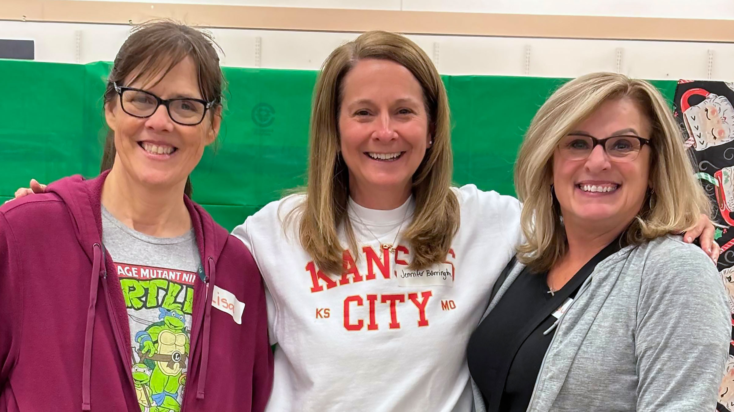 SkillPath employees volunteering at the Holiday Mart