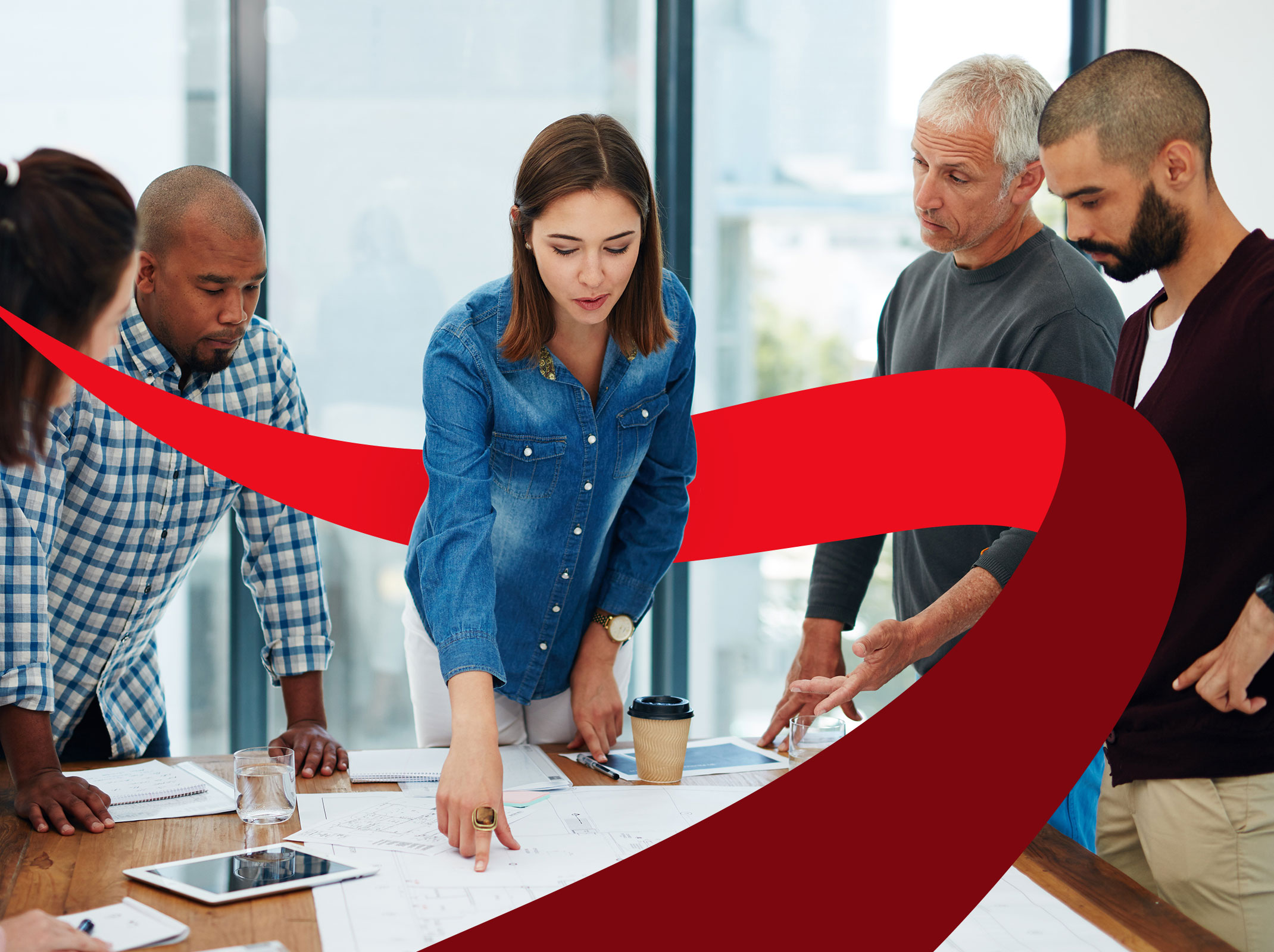 Project Leader using successful project management skills and techniques